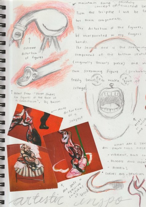 Sketchbook Notes on The Artistic Inspiration